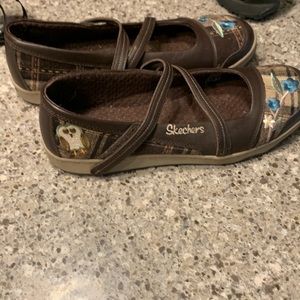 Sketchers leather loafers